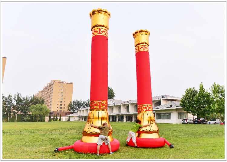广州庆典充气立柱