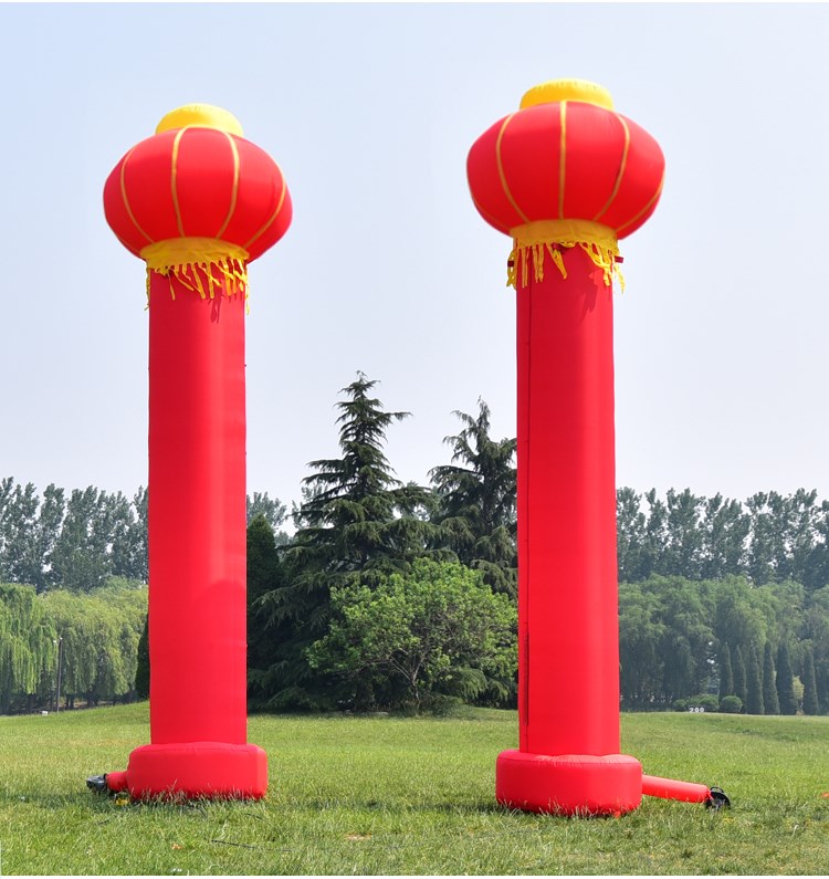 广州庆典灯笼柱