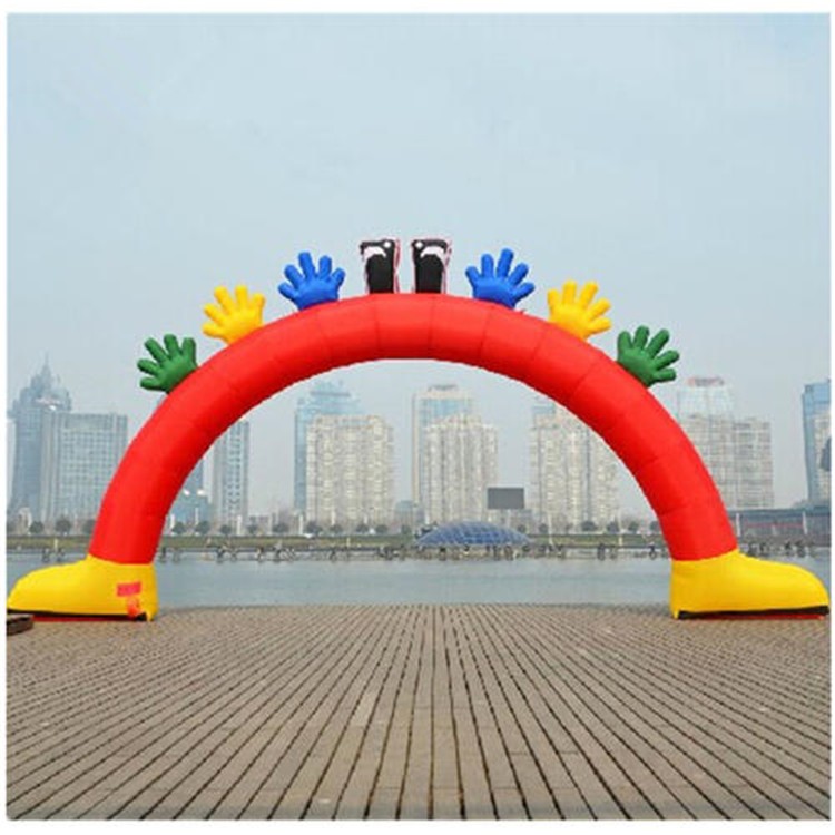 广州快乐手掌造型拱门